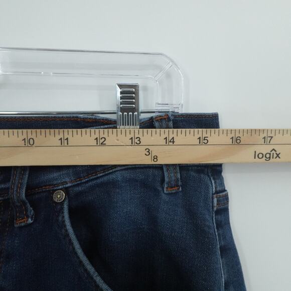 Tecovas Jeans Mens 30X30 Blue Denim Relaxed Straight Stretch Western Cowboy - Picture 5 of 14